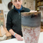 Robin Welch in his studio 2016